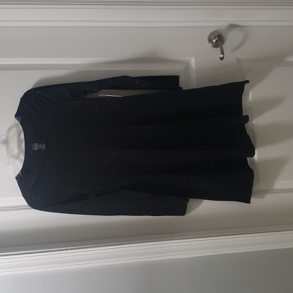 Wonder nation black sparkle size XL ls dress